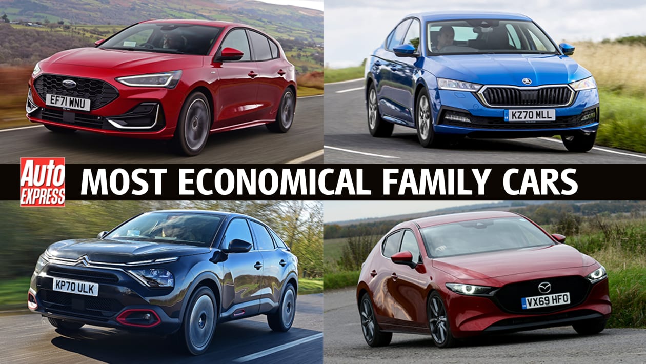 Most economical family cars Auto Express